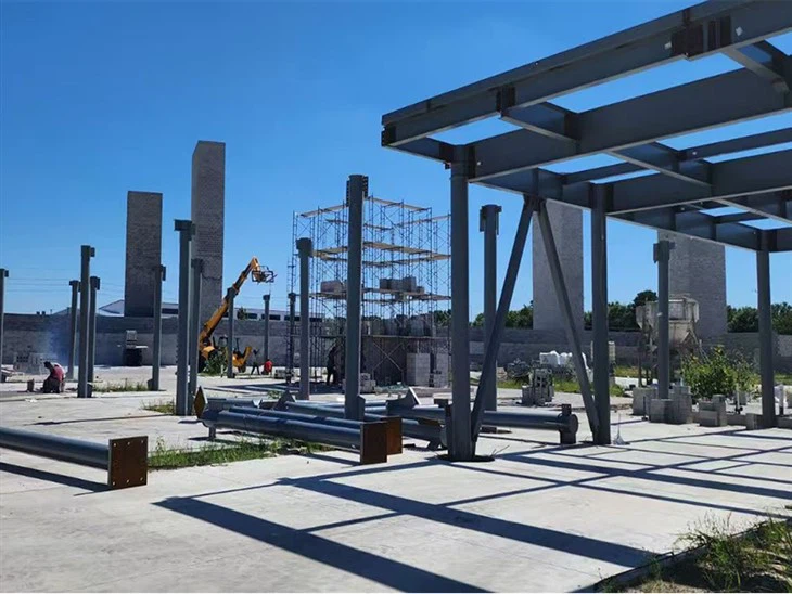 Prefab Metal Gym Buildings Gymnasium Steel Structure